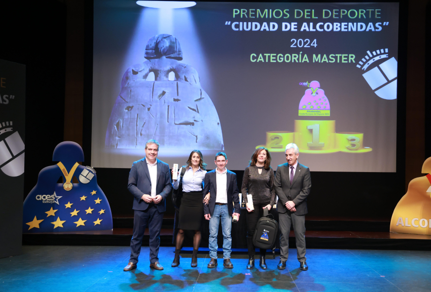 Premios del Deporte "Ciudad de Alcobendas" 2024 Categoría Máster, entrega de premios