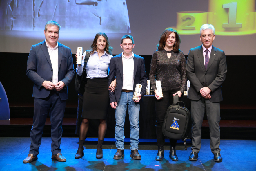 Premios del Deporte "Ciudad de Alcobendas" 2024 Categoría Máster, entrega de premios