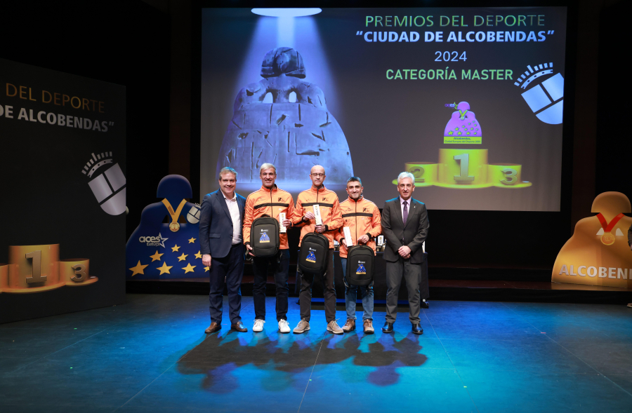 Premios del Deporte "Ciudad de Alcobendas" 2024 Categoría Máster, entrega de premios