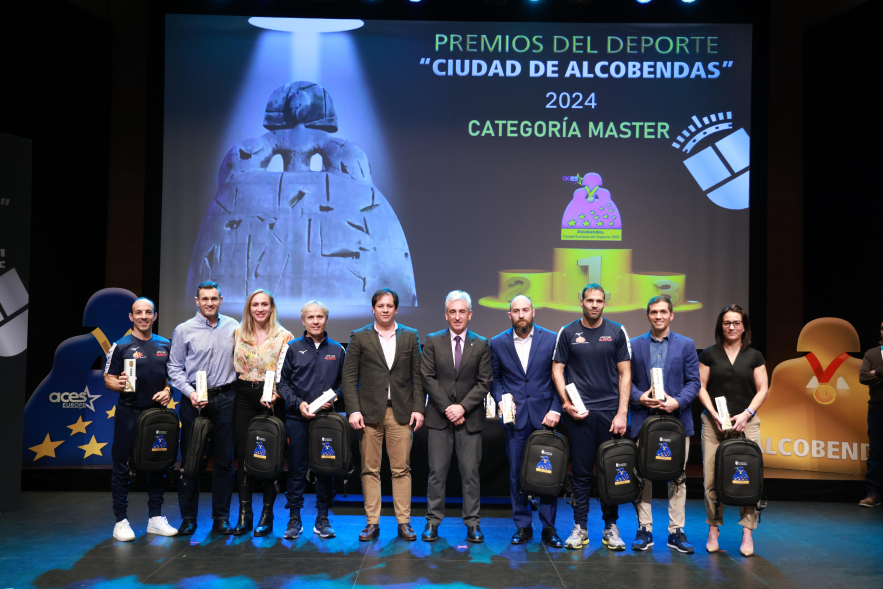 Premios del Deporte "Ciudad de Alcobendas" 2024 Categoría Máster, entrega de premios