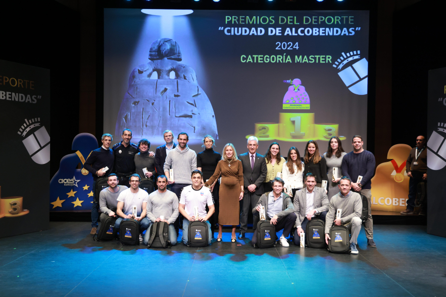 Premios del Deporte "Ciudad de Alcobendas" 2024 Categoría Máster, entrega de premios