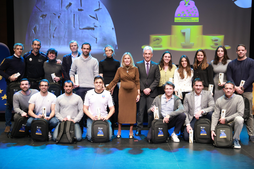 Premios del Deporte "Ciudad de Alcobendas" 2024 Categoría Máster, entrega de premios