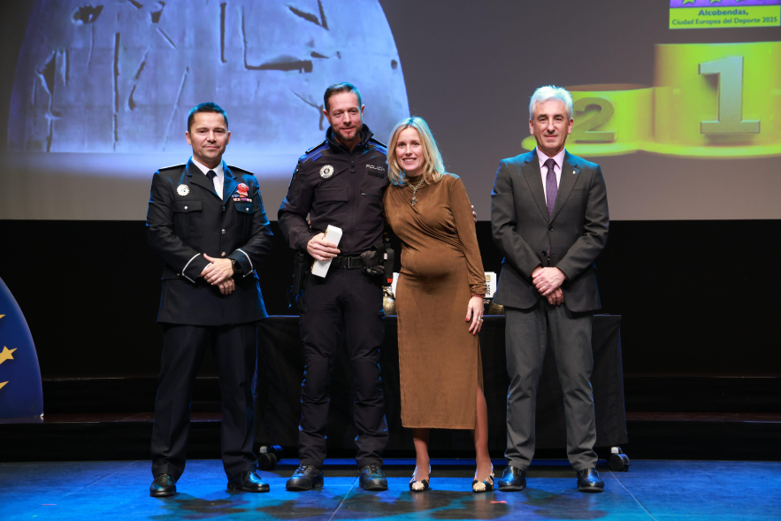 Premios del Deporte "Ciudad de Alcobendas" 2024 Categoría Máster, entrega de premios