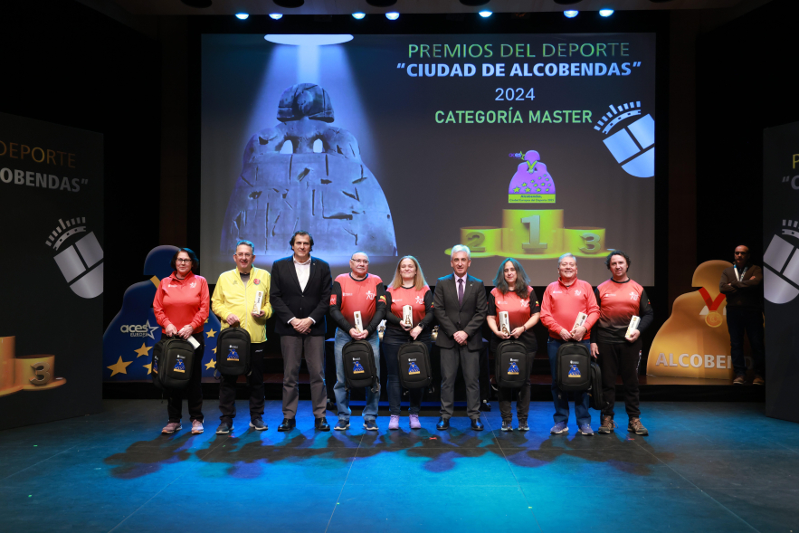 Premios del Deporte "Ciudad de Alcobendas" 2024 Categoría Máster, entrega de premios