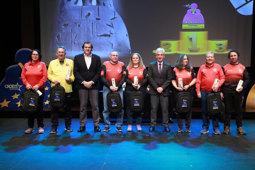 Premios del Deporte "Ciudad de Alcobendas" 2024 Categoría Máster, entrega de premios