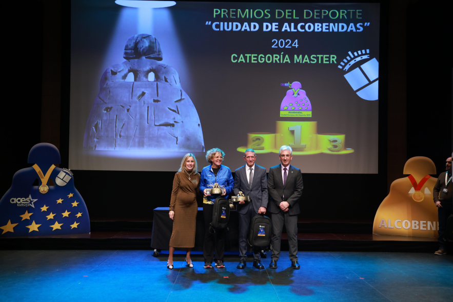 Premios del Deporte "Ciudad de Alcobendas" 2024 Categoría Máster, entrega de premios