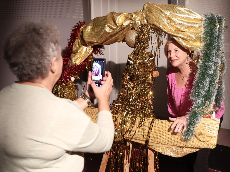 Baile especial de Navidad, photocall