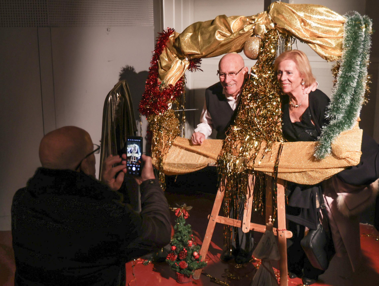 Baile especial de Navidad, photocall