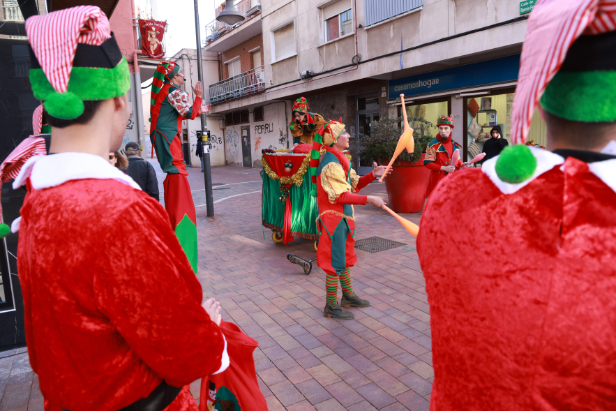 Visita de Papá Noel y Gran Pasacalle de Imagina Kids, Pasacalle