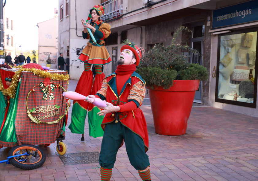 Visita de Papá Noel y Gran Pasacalle de Imagina Kids, Pasacalle