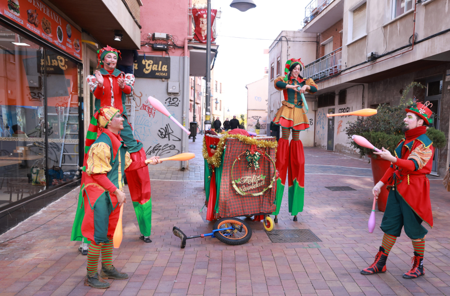Visita de Papá Noel y Gran Pasacalle de Imagina Kids, Pasacalle