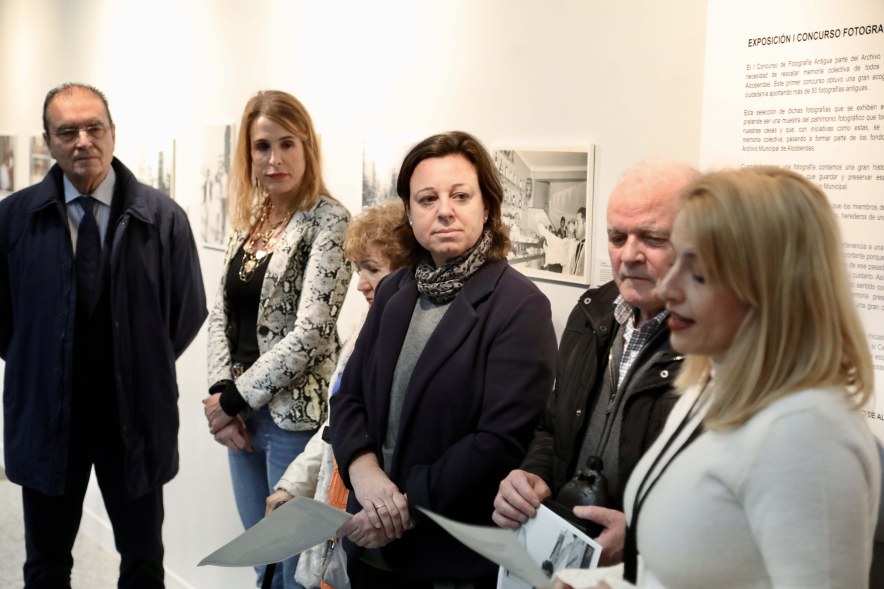 Inauguración exposición I Concurso de Fotografía antigua de Alcobendas, palabras