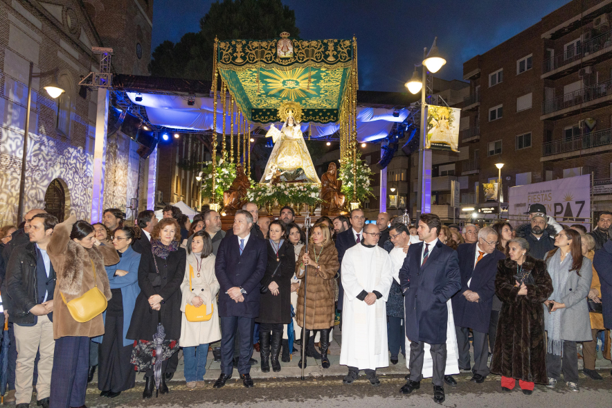 Procesión de la Virgen de la Paz, procesión