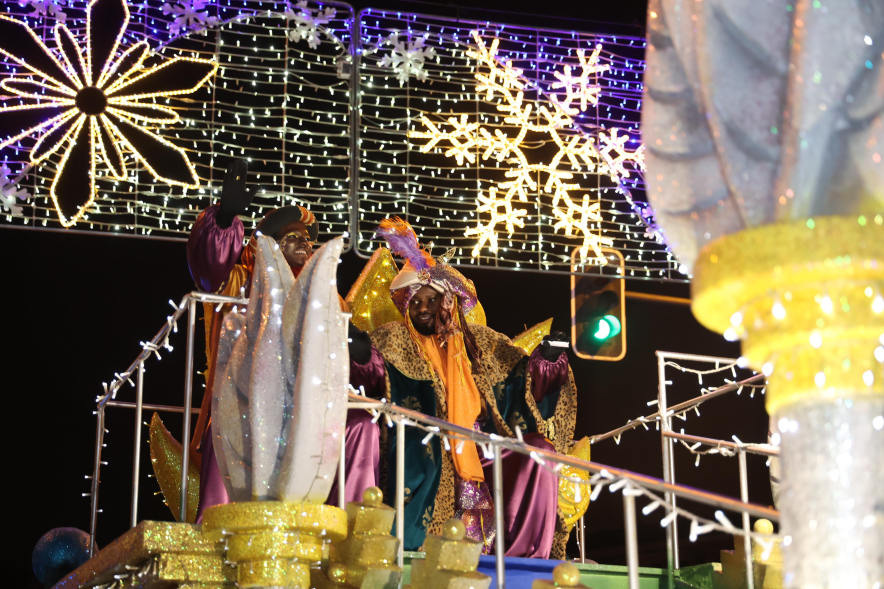 Cabalgata de Reyes 2025, carroza Rey Baltasar