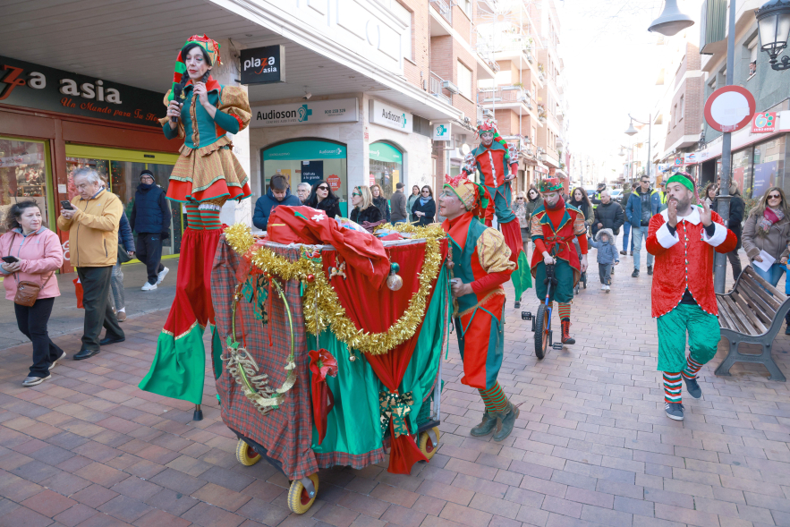 Visita de Papá Noel y Gran Pasacalle de Imagina Kids, Pasacalle