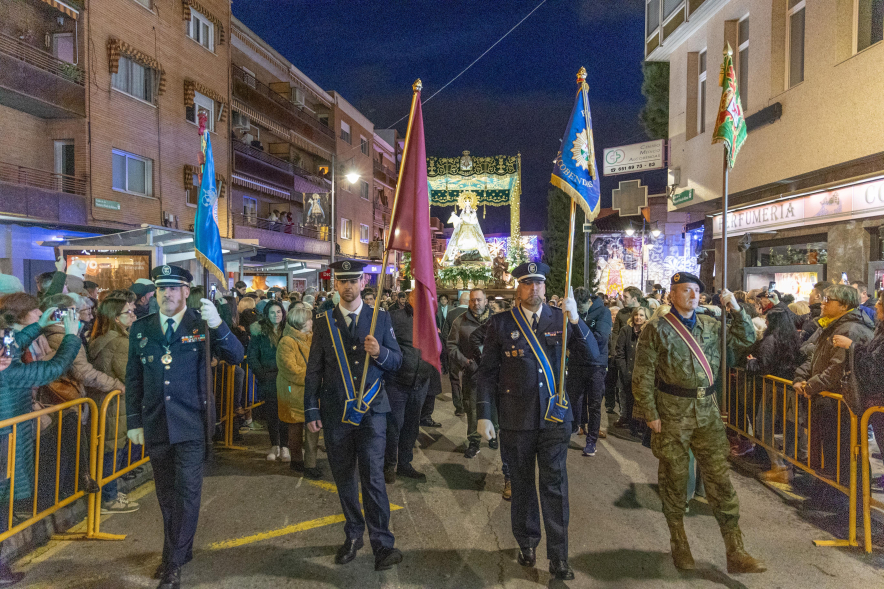 Procesión de la Virgen de la Paz, procesión