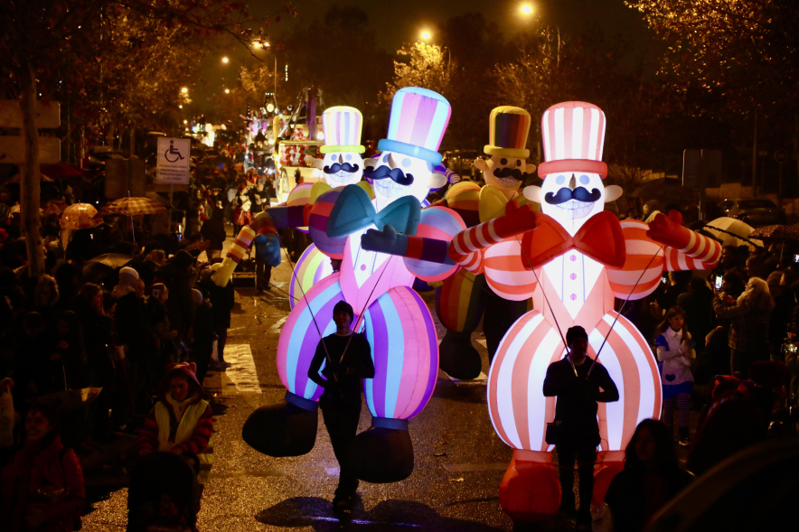 Cabalgata de Reyes 2025, animación desfile