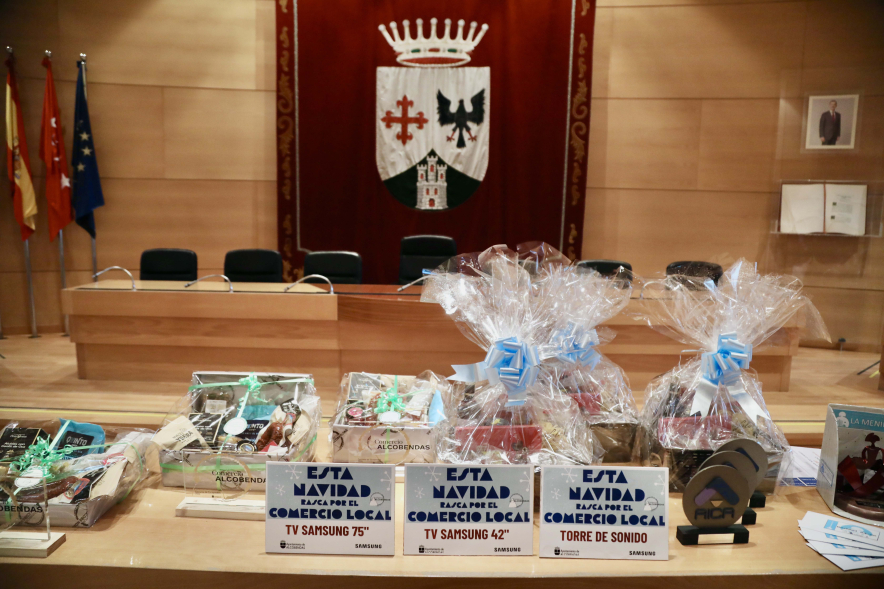 Entrega de premios Concurso de Escaparates, premios
