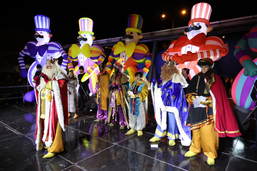 Cabalgata de Reyes 2025, alcaldesa y Reyes Magos 