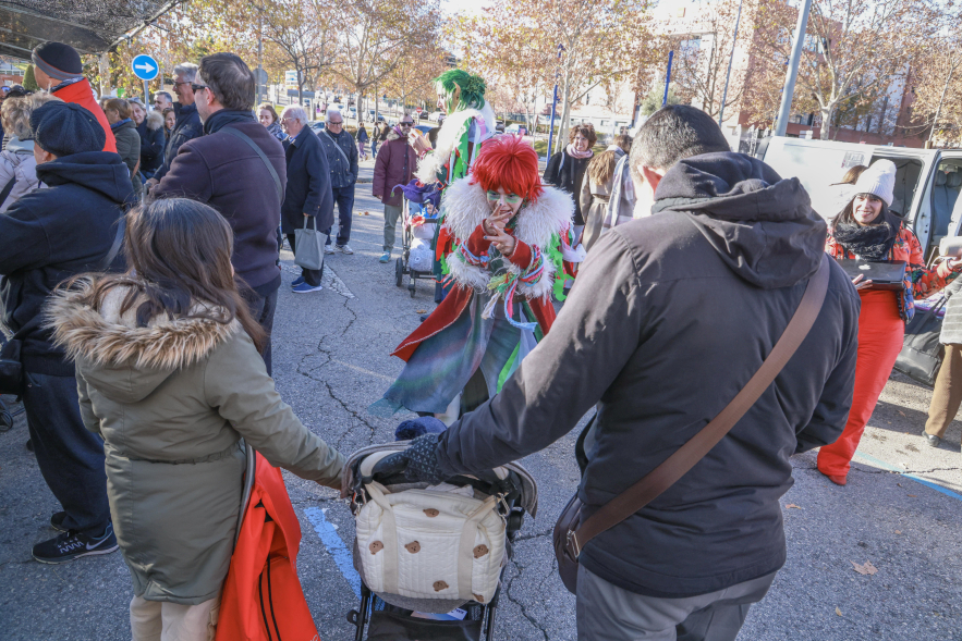 Animación en el Mercadillo Municipal, intervenciones teatralizadas