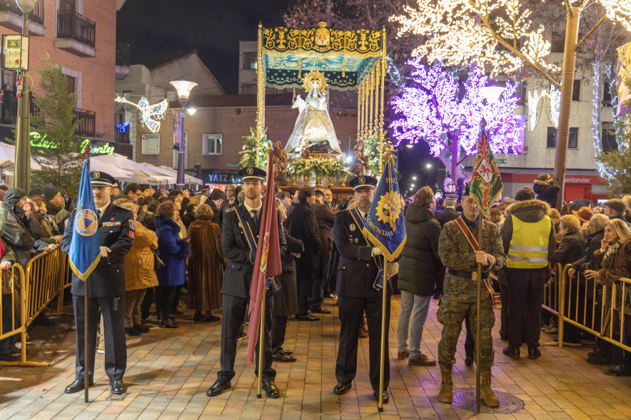 Procesión de la Virgen de la Paz, procesión