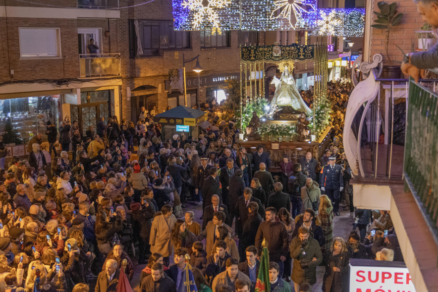 Procesión de la Virgen de la Paz, procesión