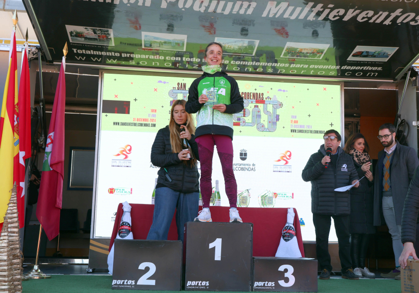 San Silvestre 2024, entrega de trofeos