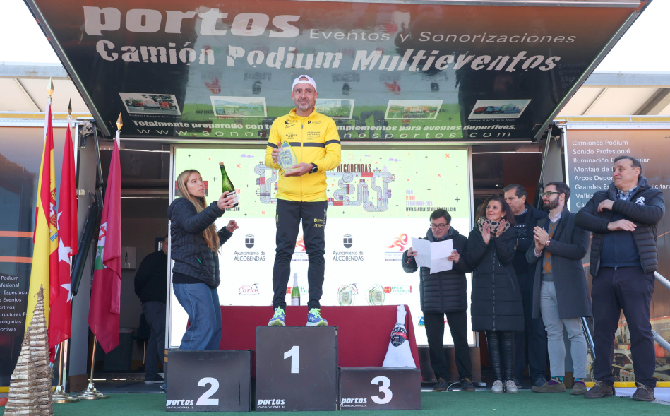 San Silvestre 2024, entrega de trofeos