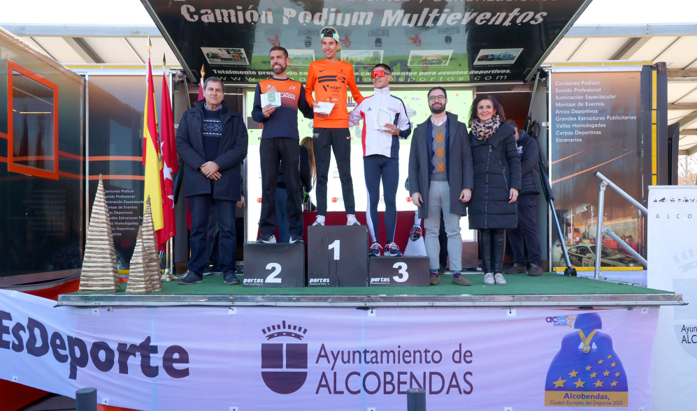 San Silvestre 2024, entrega de trofeos