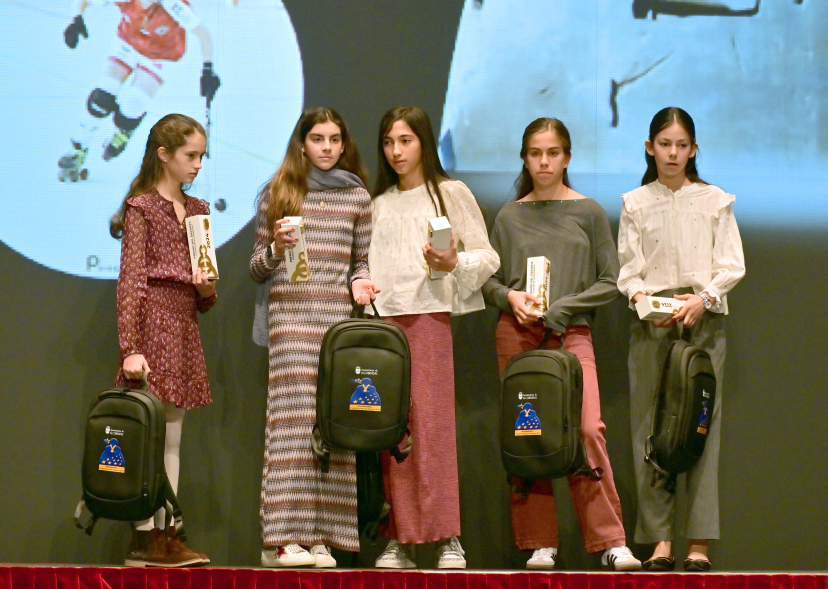 Gala del Deporte 2024, entrega de premios fotografía de familia