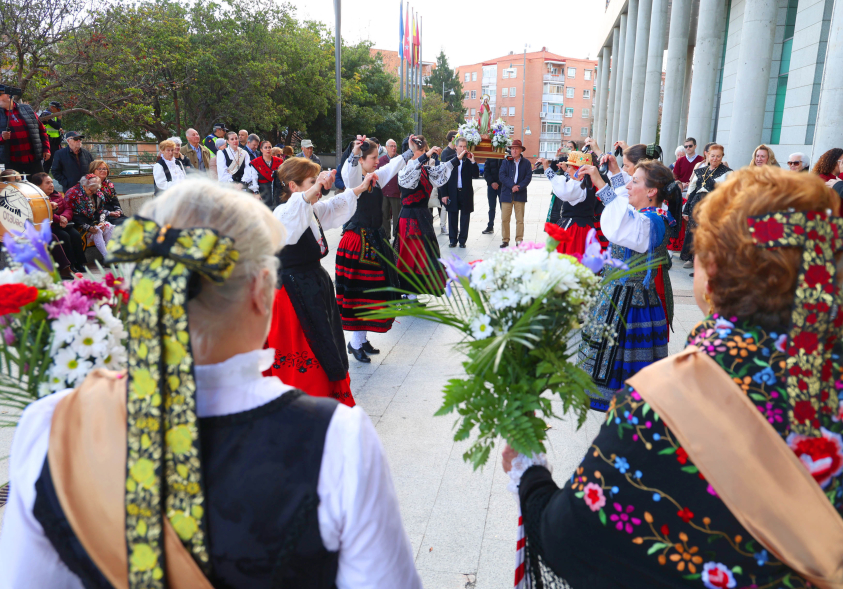 Fiesta de las Águedas, actuación baile regional