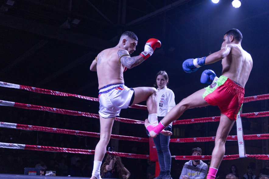 Extreme Fighters War Winter Muay Thai, deportistas compitiendo