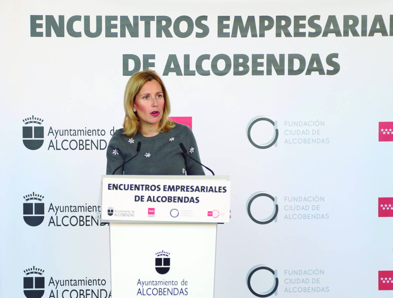 III Encuentro empresarial, palabras alcaldesa