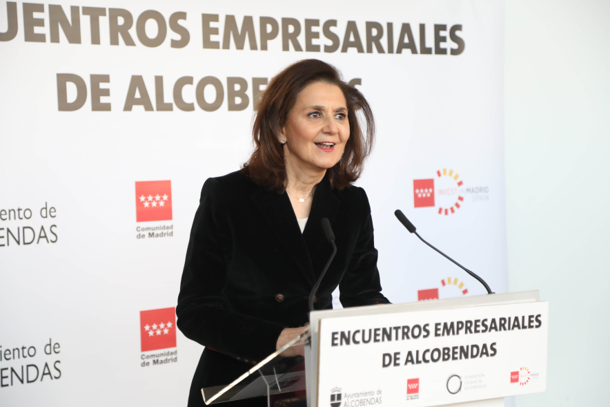 III Encuentro empresarial, palabras concejala