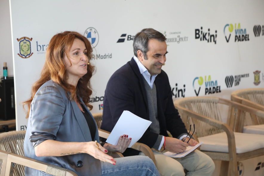 Presentación de La Vida Pádel Business Hub, palabras