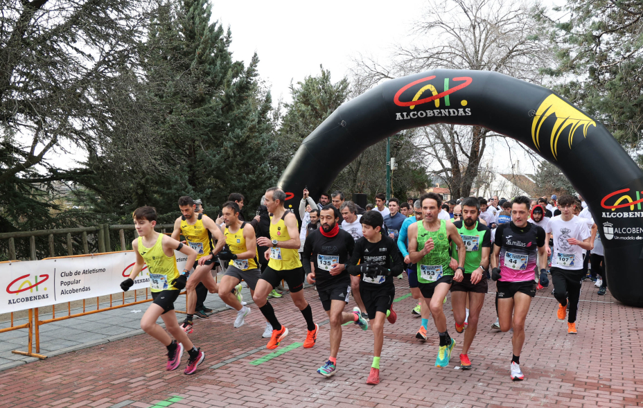 I Carrera Solidaria "5K Virgen de la Paz", salida de corredores