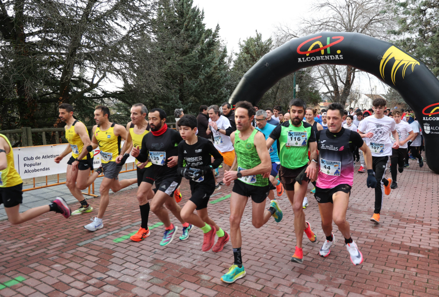 I Carrera Solidaria "5K Virgen de la Paz", salida de corredores