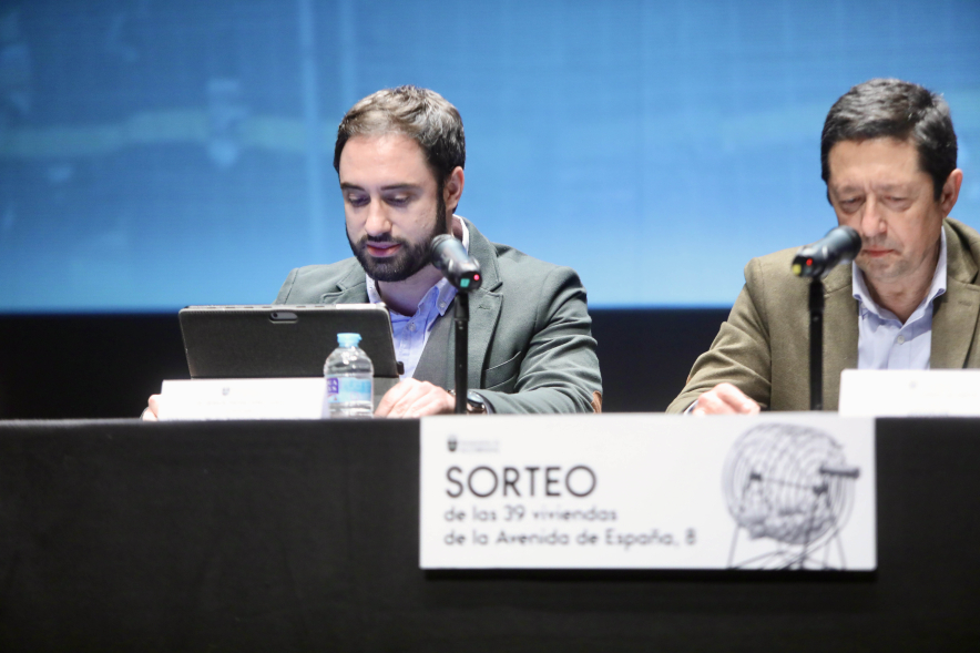 Sorteo de viviendas públicas, palabras concejal Jesús Montero