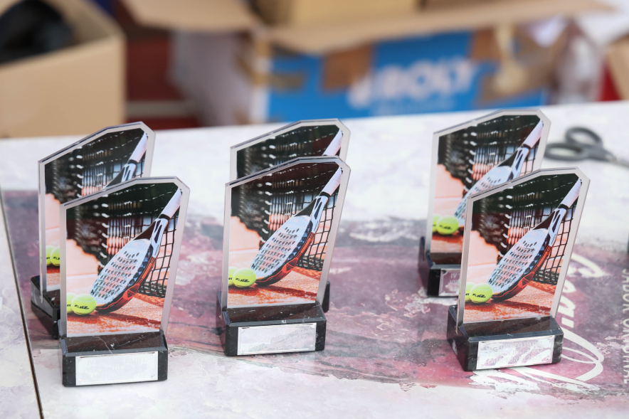 IV Torneo de Pádel Benéfico, trofeos