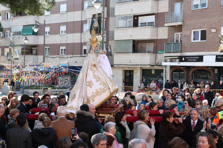 Procesión y Misa Mayor de las Candelas, procesión