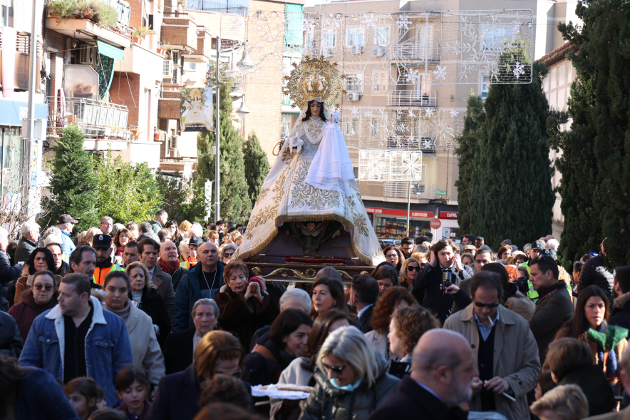 Procesión y Misa Mayor de las Candelas, procesión