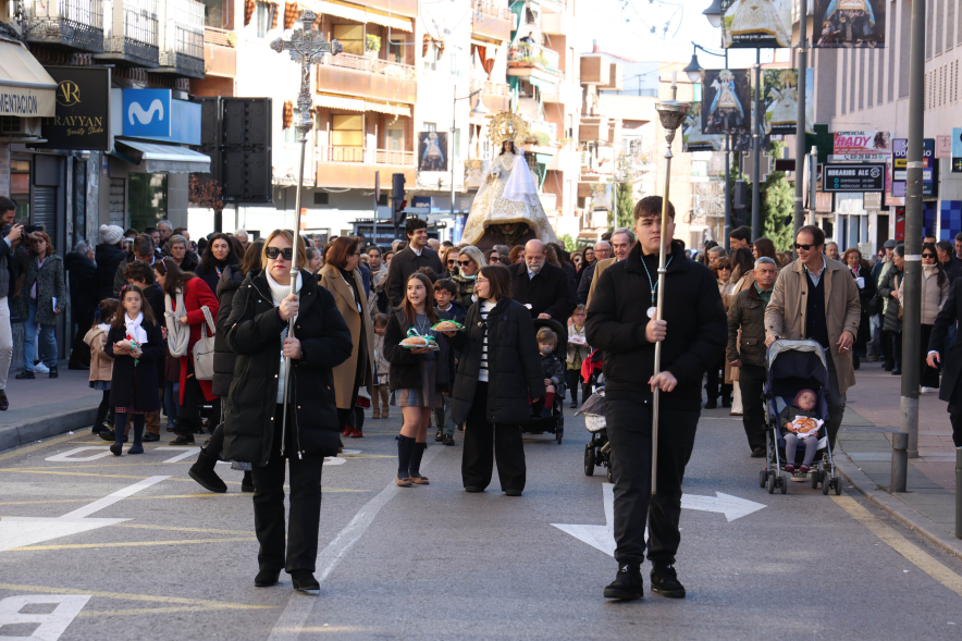 Procesión y Misa Mayor de las Candelas, procesión