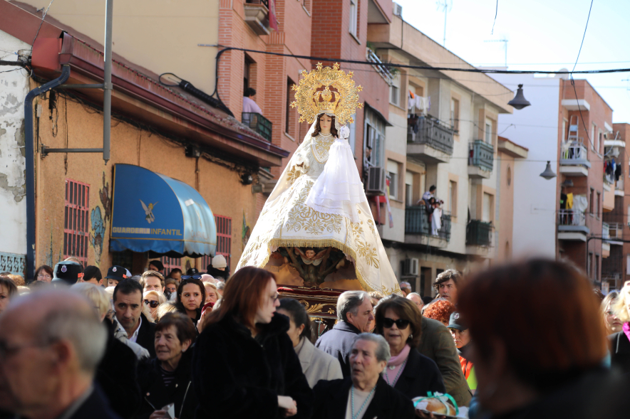 Procesión y Misa Mayor de las Candelas, procesión