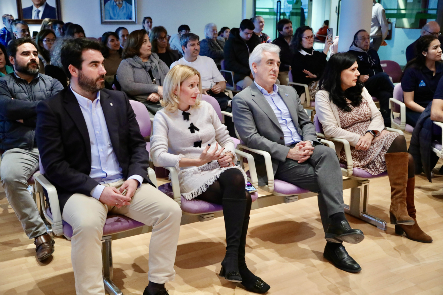 Entrega de becas a los deportistas de Alcobendas, autoridades
