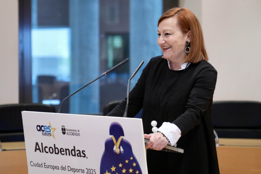 Entrega de becas a los deportistas de Alcobendas, palabras