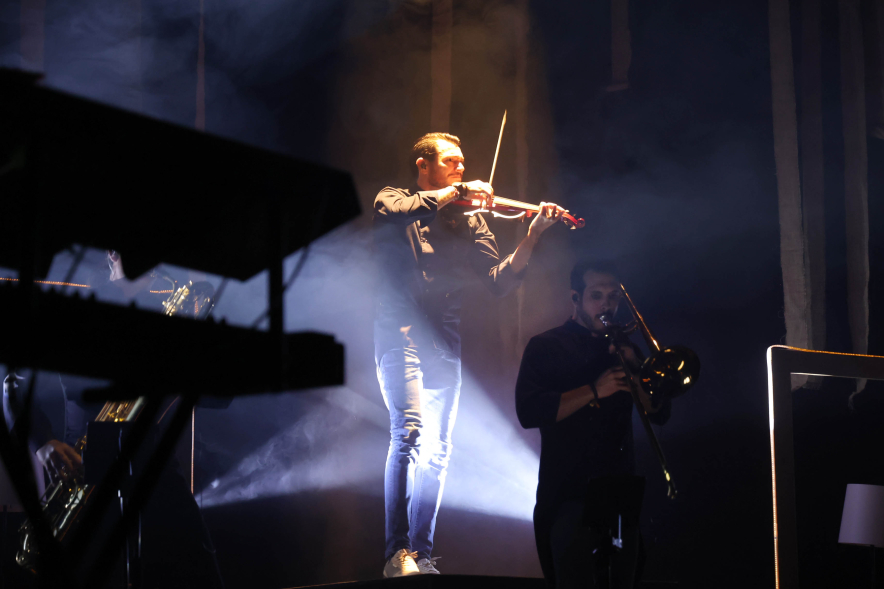 Espectáculo "The Violinist", actuación