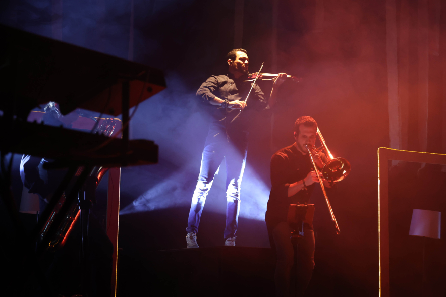Espectáculo "The Violinist", actuación