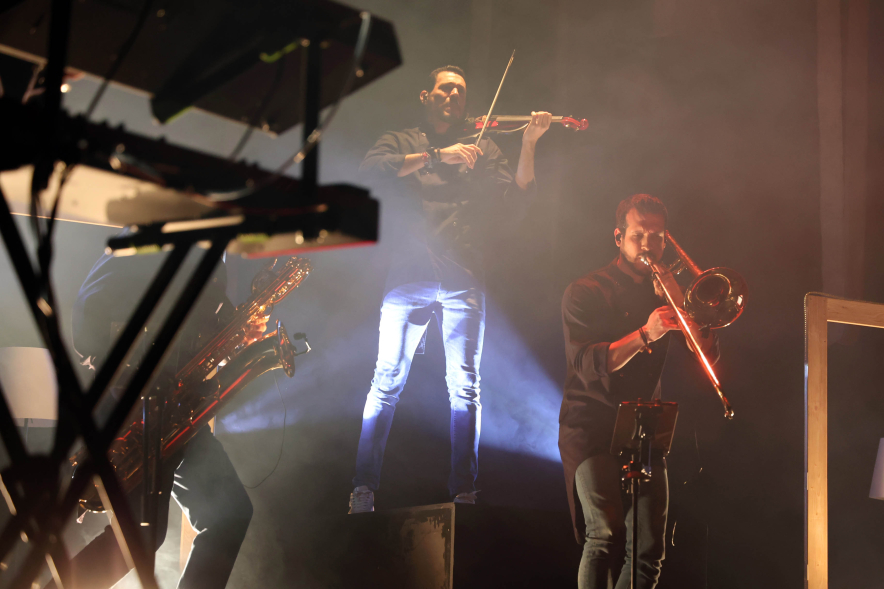 Espectáculo "The Violinist", actuación