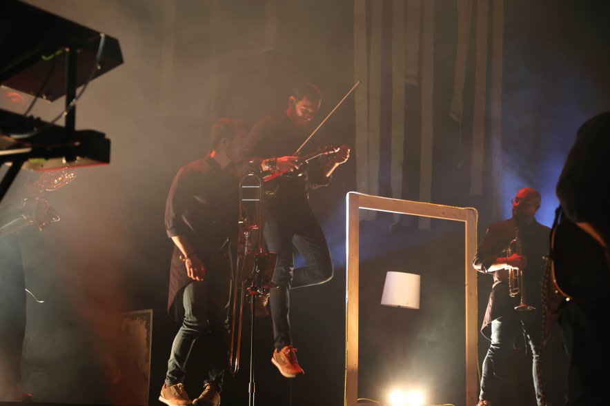 Espectáculo "The Violinist", actuación