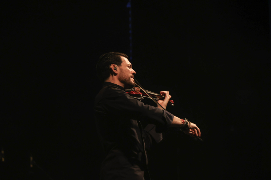 Espectáculo "The Violinist", actuación